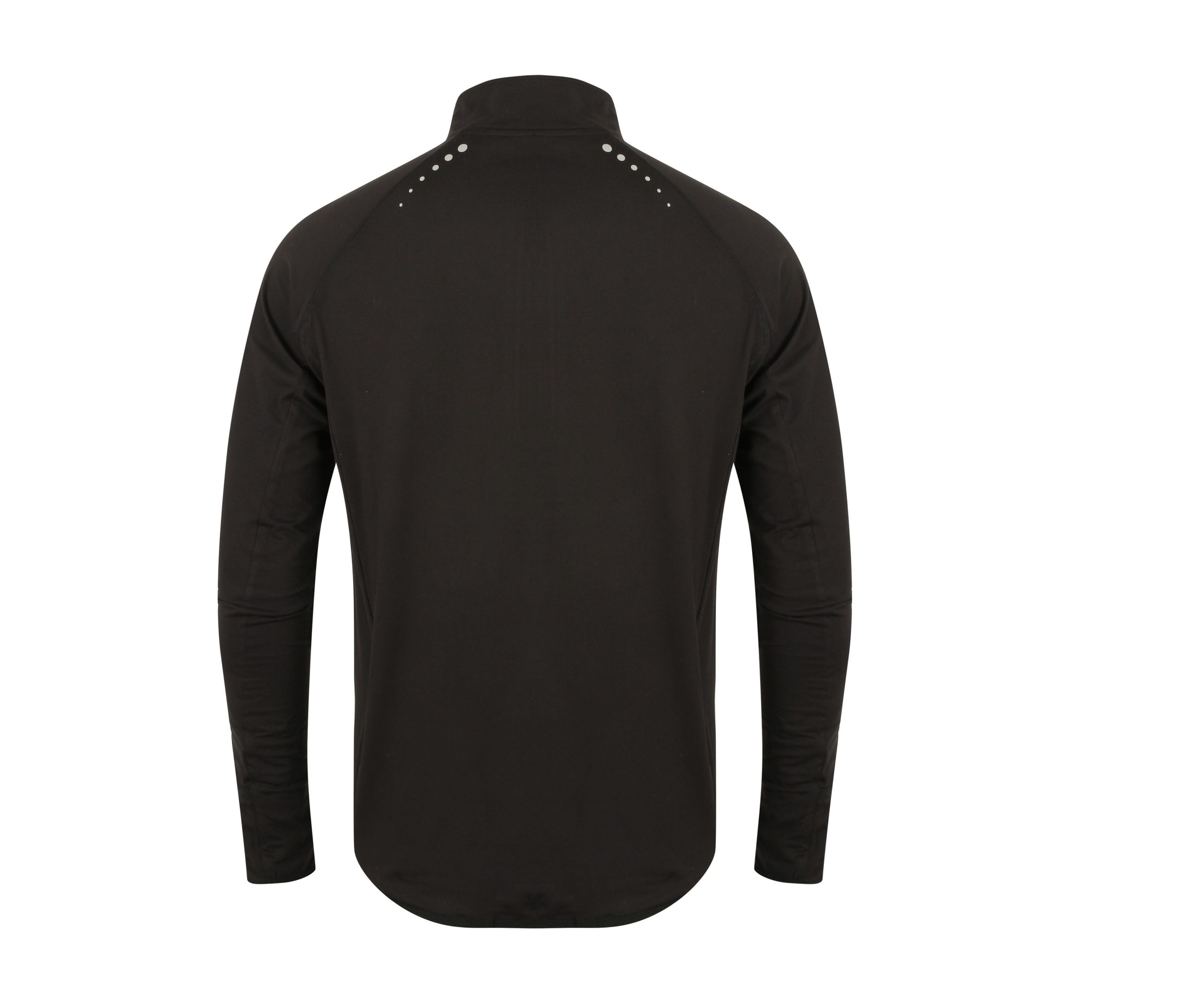 TL562_15_back LONG SLEEVED 1/4 ZIP TOP – Image 1