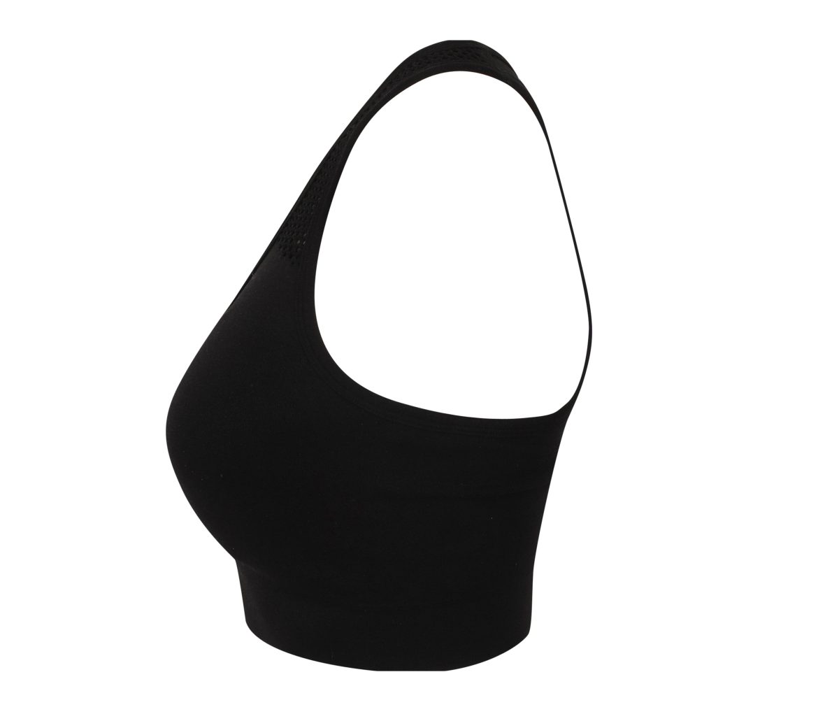 LADIES' SEAMLESS CROP TOP – Image 3