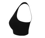 LADIES' SEAMLESS CROP TOP – Image 3