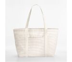 STRIPED ORGANIC COTTON SHOPPER