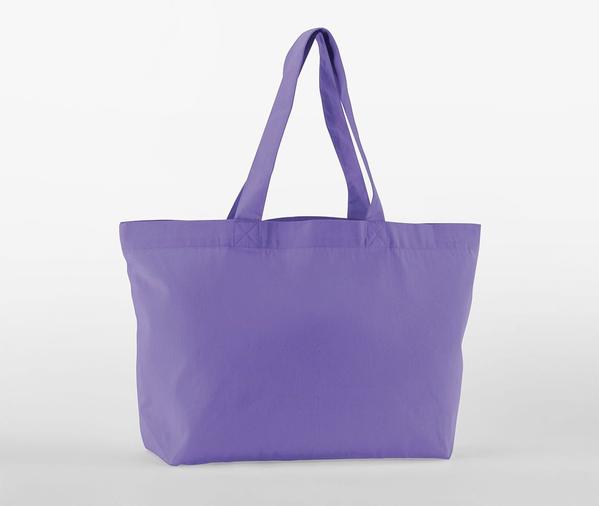 WM695_1M_front EARTHAWARE® ORGANIC TWILL SHOPPER – Image 1
